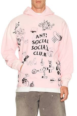 ILLUSTRATED パーカー Anti Social Social Club