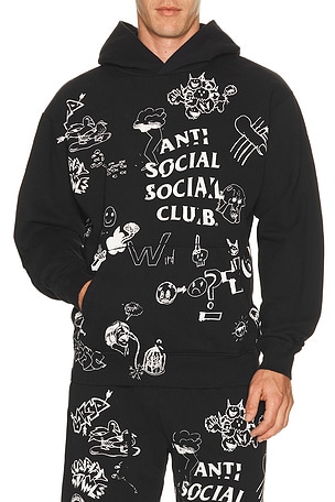 ILLUSTRATED パーカー Anti Social Social Club