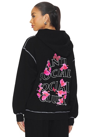 Contrast Stitch Hoodie Anti Social Social Club