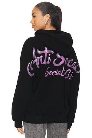 Airbrushed Hoodie Anti Social Social Club