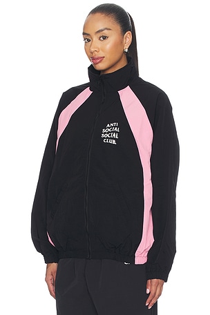 Anti Social Social Club BLOUSON DE SURVÊTEMENT TRACK en Noir