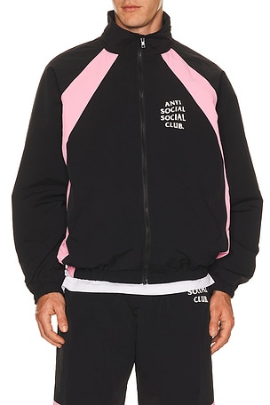 Anti Social Social Club Track Jacket in Black