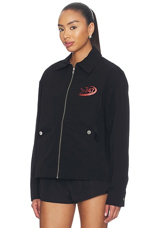 Anti Social Social Club Coaches Jacket in Black. Size L. Also