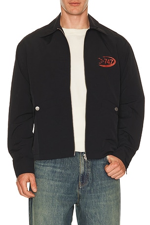 Anti Social Social Club Coaches Jacket in Black