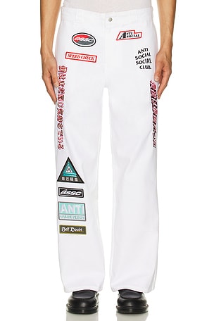 CALÇAS PATCHED Anti Social Social Club