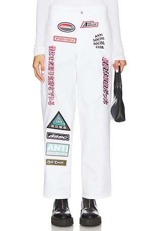 Patched Up Racing Pants Anti Social Social Club