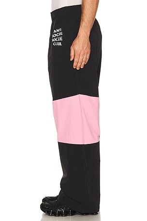 Anti Social Social Club Track Pants in Black