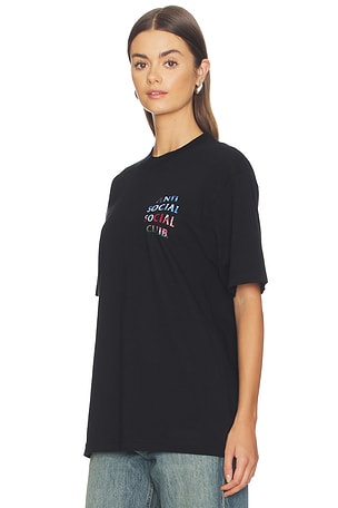 Anti Social Social Club Fine Wind Clear Morning Tee in Black