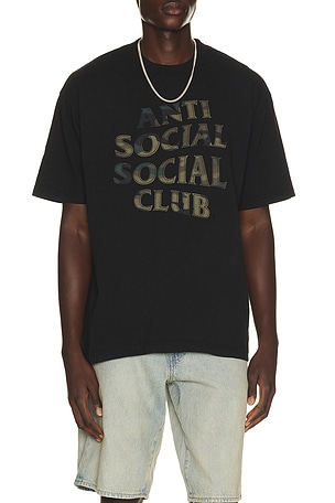 Camo Applique Tee Anti Social Social Club