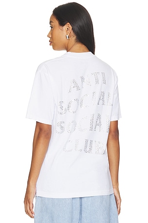 Rhinestone Tee Anti Social Social Club