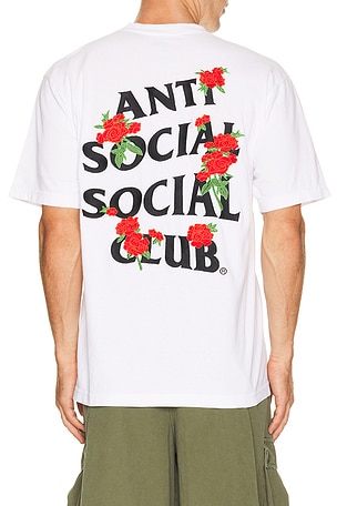 EMBROIDERED Tシャツ Anti Social Social Club