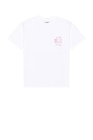 Anti social social club camiseta weatheRojo en color blanco