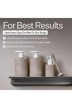 Act+Acre Stem Cell Shampoo For Thicker Fuller-looking Hair.