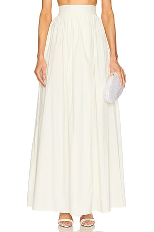 x REVOLVE Seashell Solid Long Skirt ADRIANA DEGREAS