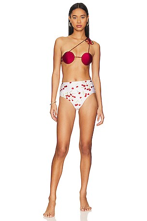 Biquíni Seafolly Cintura Alta - Bottom Feminino Moda Praia