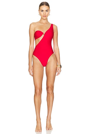Holiday One Shoulder Swimsuit ADRIANA DEGREAS