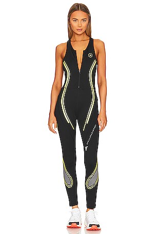 adidas by Stella McCartney TruePace Running All In One in Black