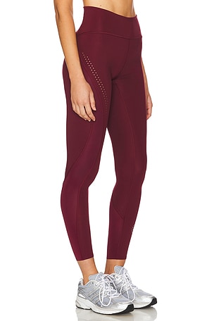 adidas by Stella McCartney Tpr Ot Legging in Burgundy