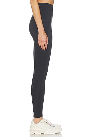 adidas by Stella McCartney Studio Ruched Legging in Black