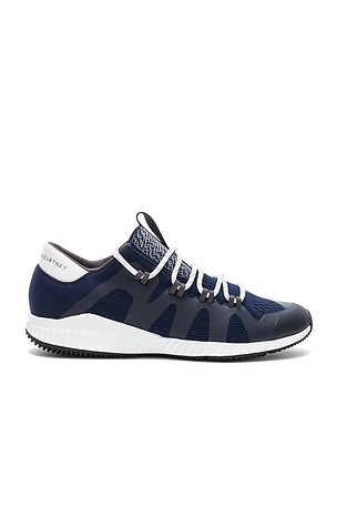 adidas by Stella McCartney Crazy Train Pro Sneaker in Collegiate Navy Core White REVOLVE