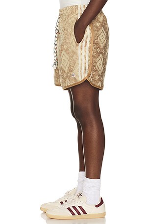 adidas Originals x Clot By Edison Chen Ikat Sprinter Short in Beige