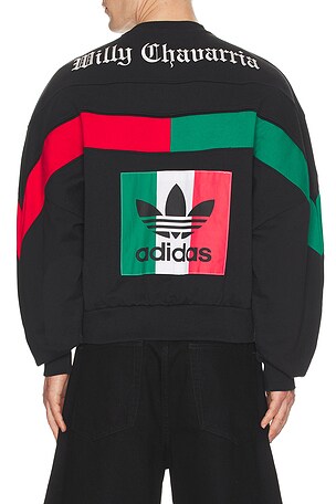 adidas Originals x Willy Chavarria Chicano Sweatshirt in Black