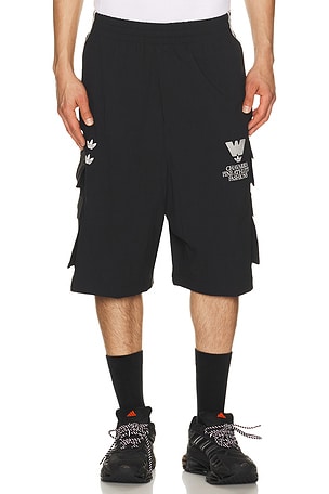 adidas Originals x Willy Chavarria Cargo Pant in Black