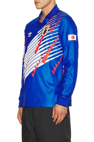 adidas Originals JFA Japan Originals World Cup Jersey in Blue