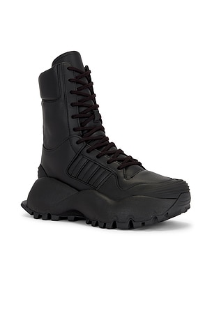 adidas Originals x Willy Chavarria Forum Mid Boot in Black