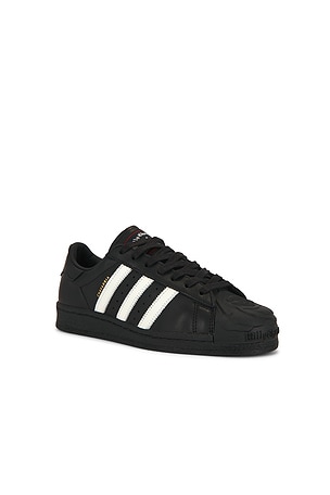 adidas Originals x Willy Chavarria Superstar Sneaker in Black