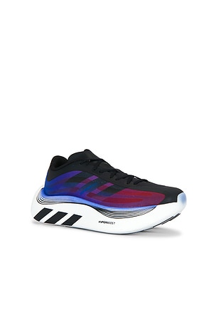 adidas Originals Hyperboost Euphoria Lt Sneaker in Cblack, Lucblu, & Solred. Size Mens 12 / Womens 13. Also