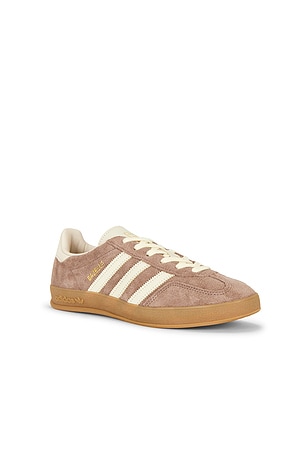 adidas Originals Gazelle Indoor Sneaker in Brown