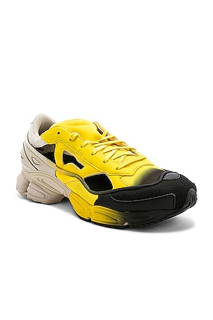 adidas by Raf Simons REPLICANT OZWEEGO Yellow Black REVOLVE