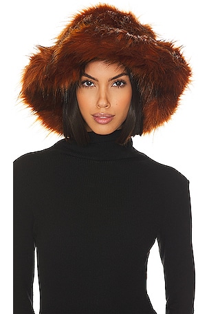 The Emily Faux Fur Hat Adrienne Landau