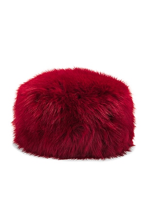 SOMBRERO FAUX FUR PILL Adrienne Landau