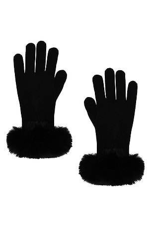 The Lucie Faux Fur Glove Adrienne Landau