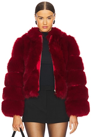 The Icon Fur Jacket Adrienne Landau