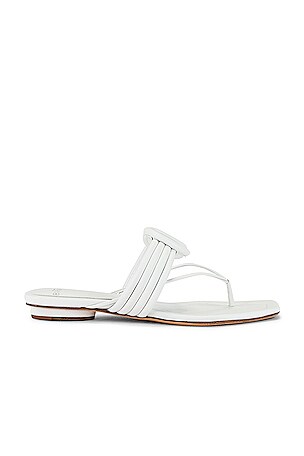 Vicky Flat Slide White Alexandre Birman | Shoes | Vicky Flat Slide White | Poshmark main image 4