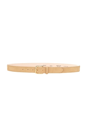 Suede Buckle Belt AUREUM