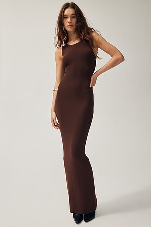 Knit Tank Maxi Dress