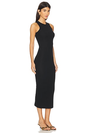 AEXAE Tank Midi Dress in Black