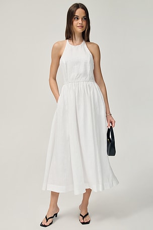 x REVOLVE Linen Doll Maxi Dress