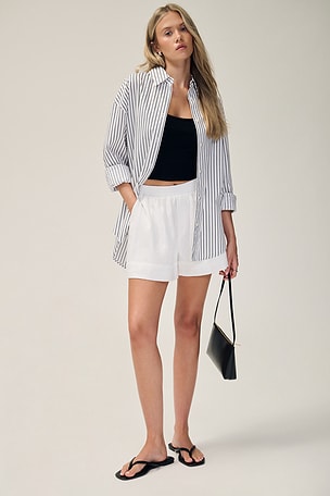 Linen Waistband Short AEXAE