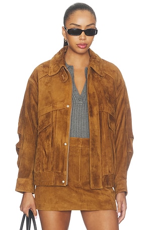 Leather Suede Rr Jacket AEXAE