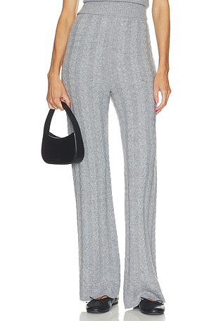x REVOLVE Cashmere Cable Straight Leg Pant AEXAE