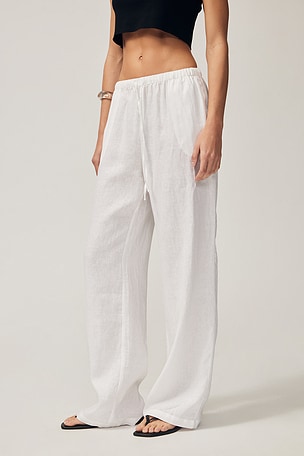 Linen Drawstring Trouser AEXAE