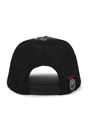 Affliction Skull Tree Camo Hat in Grey