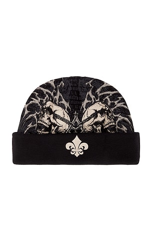 Affliction Collapse Beanie in Black