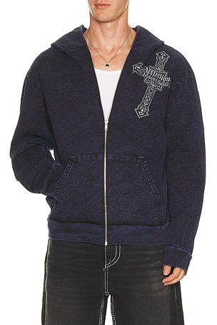 Seeker Long Sleeve Zip Hoodie Affliction