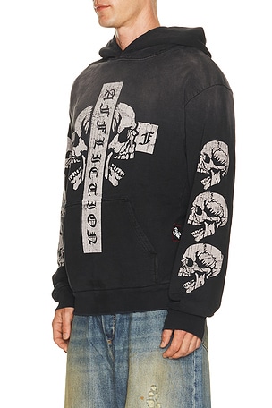 Affliction Free Mind Po Hoodie in Black